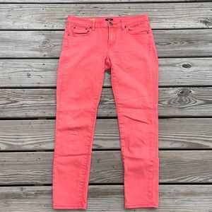 J. Crew stretch toothpick jeans